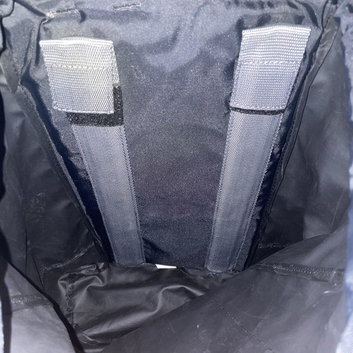 Vintage SALOMON Force Black Ski Hiking Cycling Top Flap w/ Hip Belt Backpack Bag - Picture 7 of 8