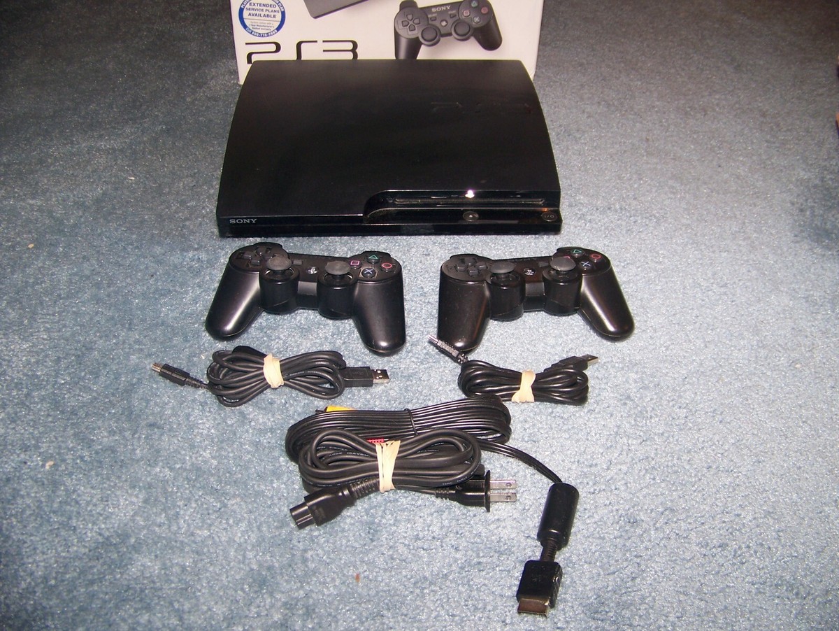 Sony PlayStation 3 PS3 Slim CECH-2001A 120GB Console