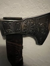 viking axe battle ready