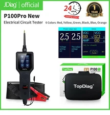 Topdiag P100 Pro Power Probe Auto Electrical Car Circuit Tester 12V/24V AVOmeter