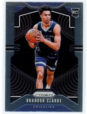 Brandon Clarke 2019-20 Panini Prizm Base RC #266 Rookie Memphis Grizzlies