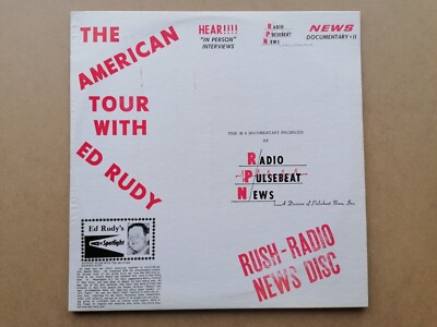 THE BEATLES ORIG 1964 USA LP THE AMERICAN TOUR WITH ED RUDY RADIO PULSEBEAT