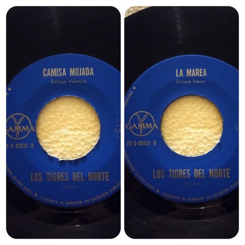 TIGRES DEL NORTE - 10 -7" singles, LOT, lote, Made in México, super rare - Picture 8 of 11