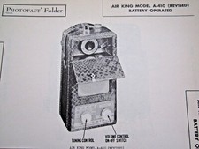 AIR KING A-410 revised CAMERA RADIO PHOTOFACT