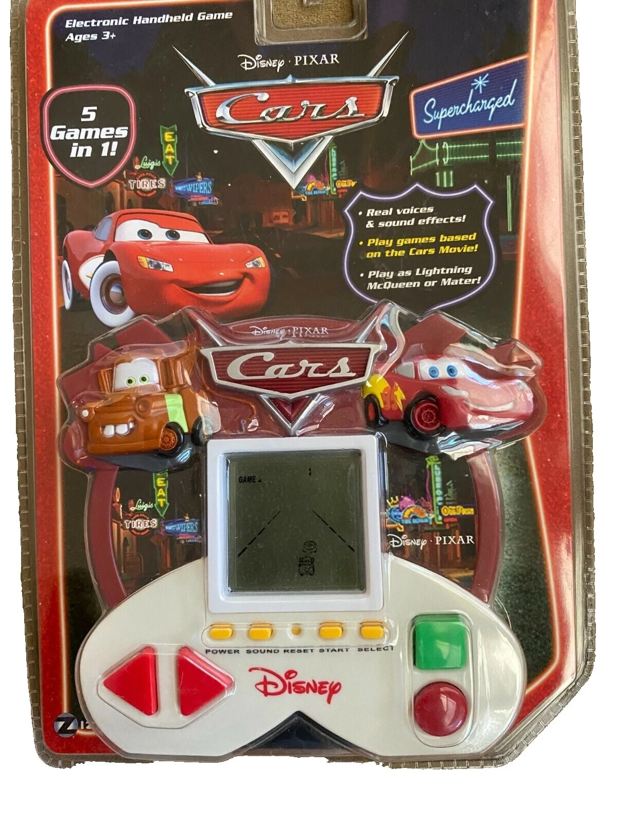 Disney Pixar Cars Juego electrónico portátil juegos electrónicos