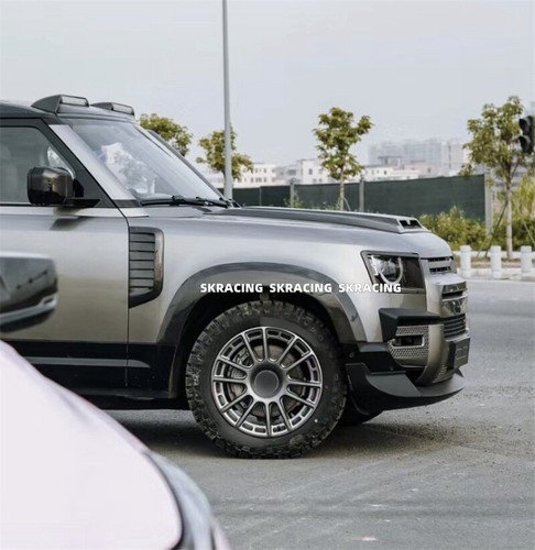 Cubierta de arco de rueda acampanada para guardabarros de fibra de carbono para Land Rover Defender 110 L663 20+ - Imagen 14 de 21
