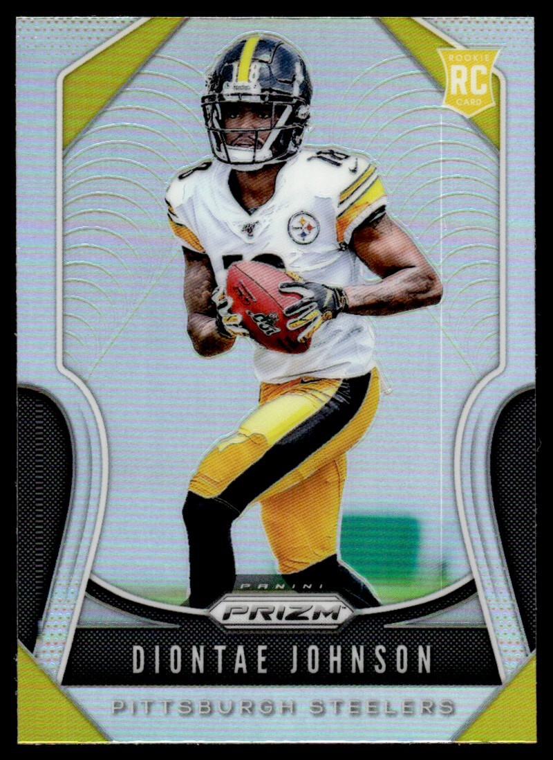 2019 Prizm Silver Prizm Diontae Johnson Rookie Pittsburgh Steelers #352