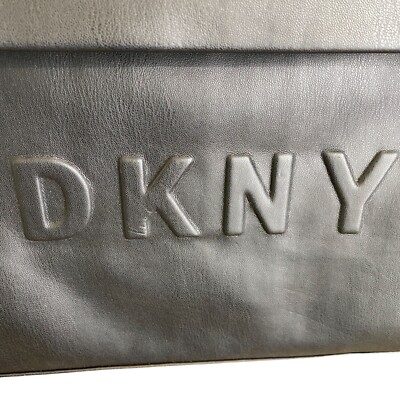 DKNY Tilly vegan leather backpack Logo embossed Black City  display picture 3