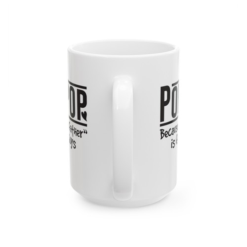 Taza de café Pop de los nietos Regalos del día del padre Taza del abuelo Regalos Divertidos - Imagen 4 de 11