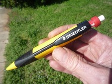 STAEDTLER 771 LARGE YELLOW MECHANICAL PENCIL 1.3MM LEAD BRAND NEW