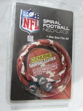 NCAA Florida Gators Spiral Football Necklace by Gamewear