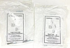 Lot of 2 Hunter Douglas Bead Chain Loop Universal Cord Tensioner Mounts KIT2352