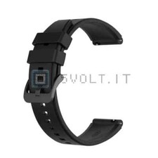 Cinturino Silicone Nero 22mm per Huawei Watch GT 2 Pro