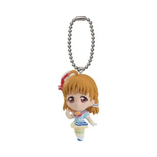 Love Live Sunshine Swing Mascot PVC Keychain SD Figure ~ Takami Chika @11359