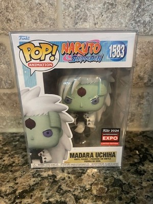 Funko Pop Madara Uchiha #1583 C2E2 Shared Sticker Exclusive W/Protector