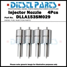 4x Fuel Injector Nozzle DLLA153SM029 fo Hitachi EX120-5 EX135 ISUZU 4BG1 4BG1T