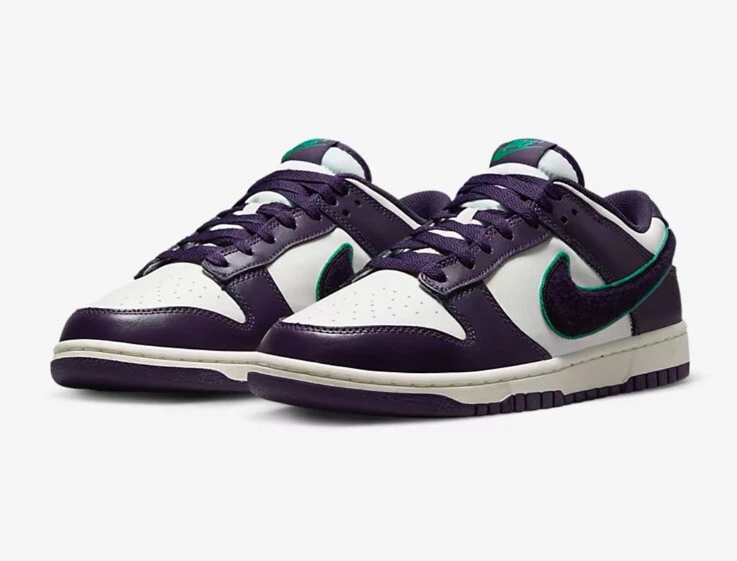スニーカー NIKE DUNK LOW RETRO Grand Purple 25cm Nike Dunk Low Chenille Swoosh - Grand Purple | eBay