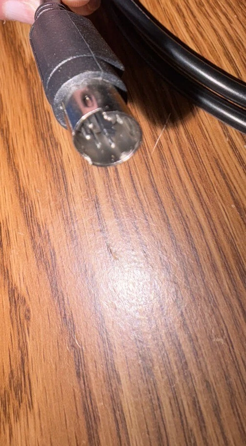 Mini Din 6-Pin PS/2 PS2 Male to Female Extension Cable 3 feet-Black - Image 2 of 4