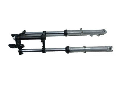Fourche Complète HONDA CM 400 T Tubes Tête Inférieure Supérieure - Photo 1/4
