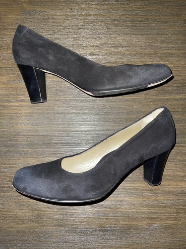 Taryn Rose Damen Fuller Wildleder Pumps Schwarz Größe EU39 US8 - Bild 4 von 7