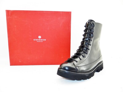 Grenson LIVINGSTON  Boots Stiefel Stiefelette Herren Schuhe Schwarz Gr.46 12/G