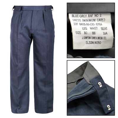 britsh army ドレスパンツ　RAF NO.2 □イギリス軍 RAF No2ドレスパンツ をレビュー！ 【TROUSERS