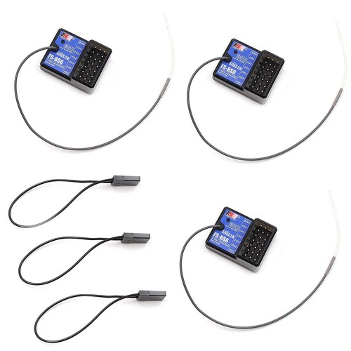 Flysky FS-BS6 RC Receiver 6 Channels for Flysky FS-GT5 Rc Car Remote Controll...