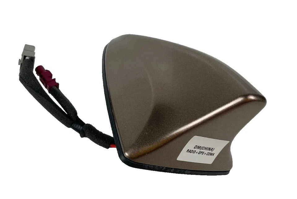 Hyundai Santa Fe 2013 2014 2015 2016 techo exterior aleta de tiburón antena dorado Foto 3 de 4