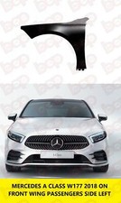MERCEDES A CLASS W177 FRONT WING LEFT PASSENGERS SIDE INSURANCE SPEC ALUMINIUM