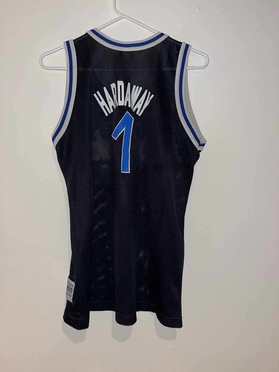 NBA Orlando Magic HARDAWAY #1 ユニフォーム Nike Vintage Hardaway Orlando Magic #1 Jersey Adult Medium