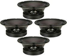 4x Eminence Beta-8a 8" Pro Audio Woofer American Standard Series 225watts 8-ohms