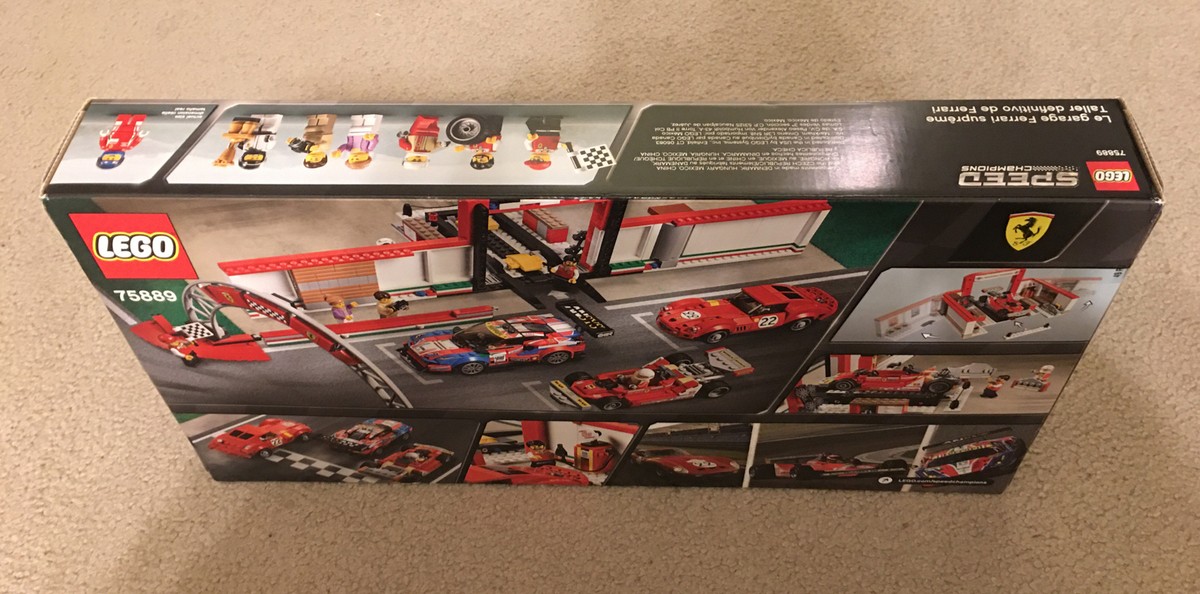 75889 Lego Speed Champions Ferrari Ultimate Garage Lego Speed 