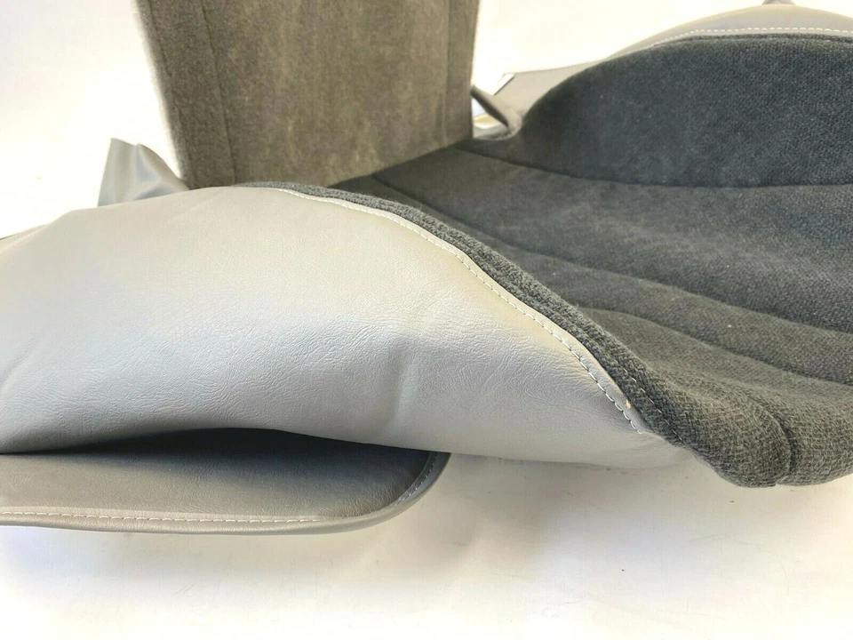 Funda de cojín de asiento de tela gris para conductor pasajero Chevrolet Express GMC Savana Van Foto 3 de 4