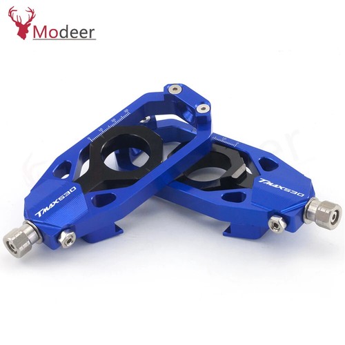 Tmax530 Axle Blocks Chain Adjuster For Yamaha Tmax 530 T-MAX530 SX/DX 2012-2022 - Picture 2 of 21