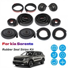 Rubber Seal Striping Trim Weather Draft Wind Noise Reduction Kit For Kia Sorento Rubber Seal Striping Trim Weather Draft Wind Noise Reduction Kit For Kia Sorento