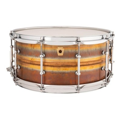 Ludwig LB552RT Supraphonic Raw Bronze Snare Drum 14x6.5 w/Tube Lugs