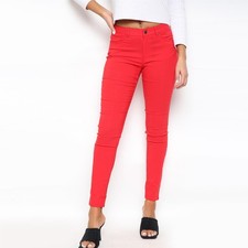 Ladies Chino Trousers Skinny Fit Stretch Womens Chinos Casual Formal UK 6-18