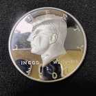 2007-S Proof Silver Kennedy Half Dollar - 90% Silver- BU Deep Cameo - Mint Error