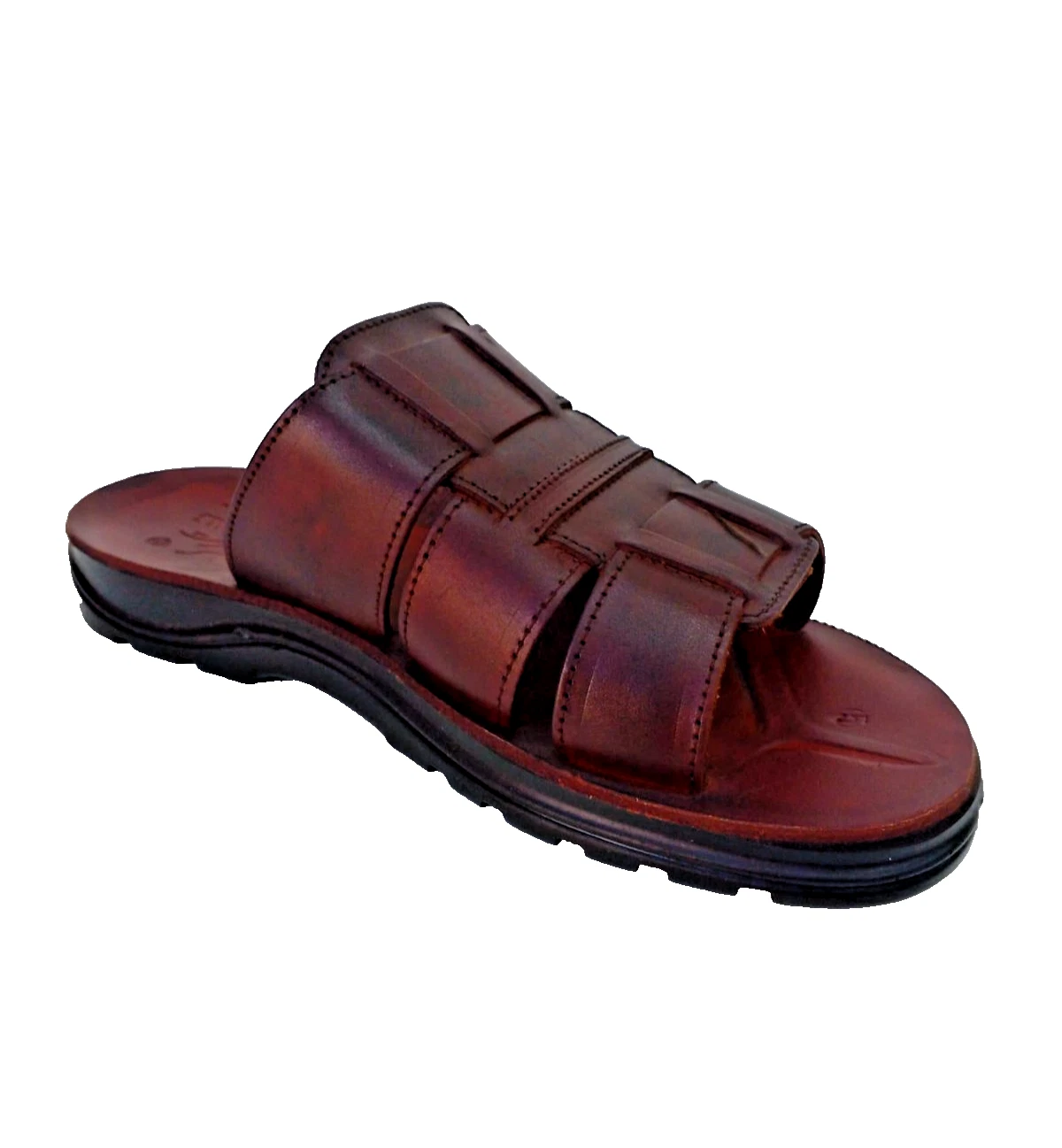 Men’s Camel Leather Sandals – Open-Toe, Handmade in the Holy Land
Opens in a new window or tab
