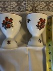 Lot Of 2 Double Egg Cup Holders Z.S. & Co. Bavaria Floral — photo 9