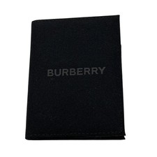 Used Burberry Canvas Passport Holder Black DRIVV12CJW3P (OS) SHIPS FAST