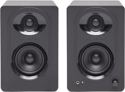 Samson MediaOne M30 Powered Studio Monitors Pair B Stock