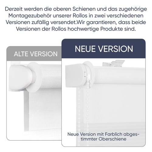 Doppelrollo Duo Rollo Klemmfix ohne Bohren blickdicht Fensterrollo Zebrarollo - Zdjęcie 6 z 77