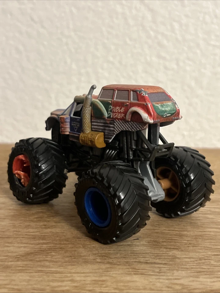 Monster Jam camión de dos pisos escala 1:64 fundido a presión Monster Truck juguete Foto 3 de 4