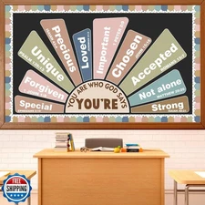 Jisfigtrh Christian Bulletin Board Decorations Inspirational Bulletin Board S