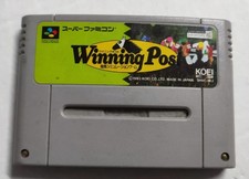 Winning Post Nintendo Super Famicom SFC Japan Cartuccia KOEI SHVC-WJ Simulazione