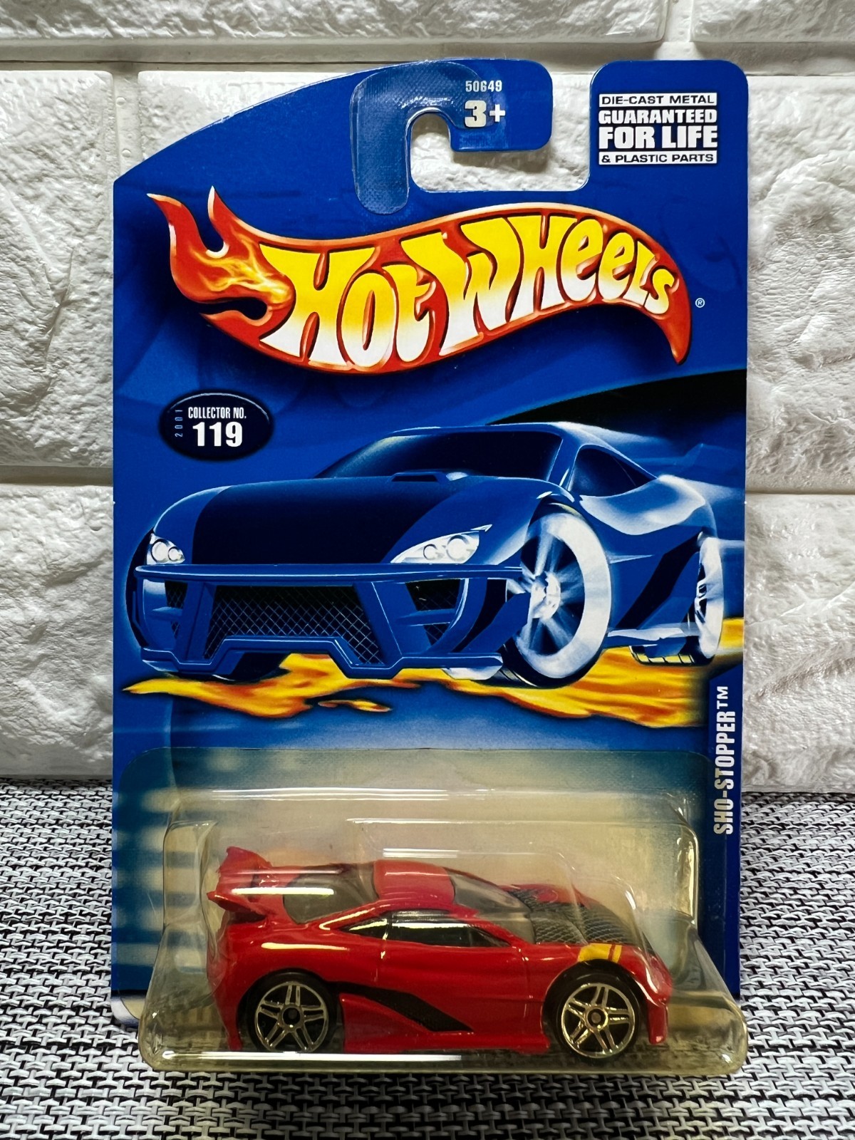 Hot Wheels Sho-Stopper 2001 Collector No. 119 Red