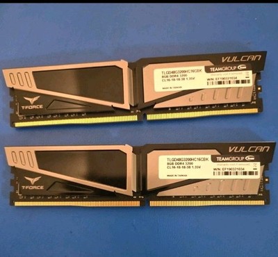 16GB (2x8GB) DDR4 3200 CL16 TeamGroup T-Force Vulcan Gaming RAM   Tested