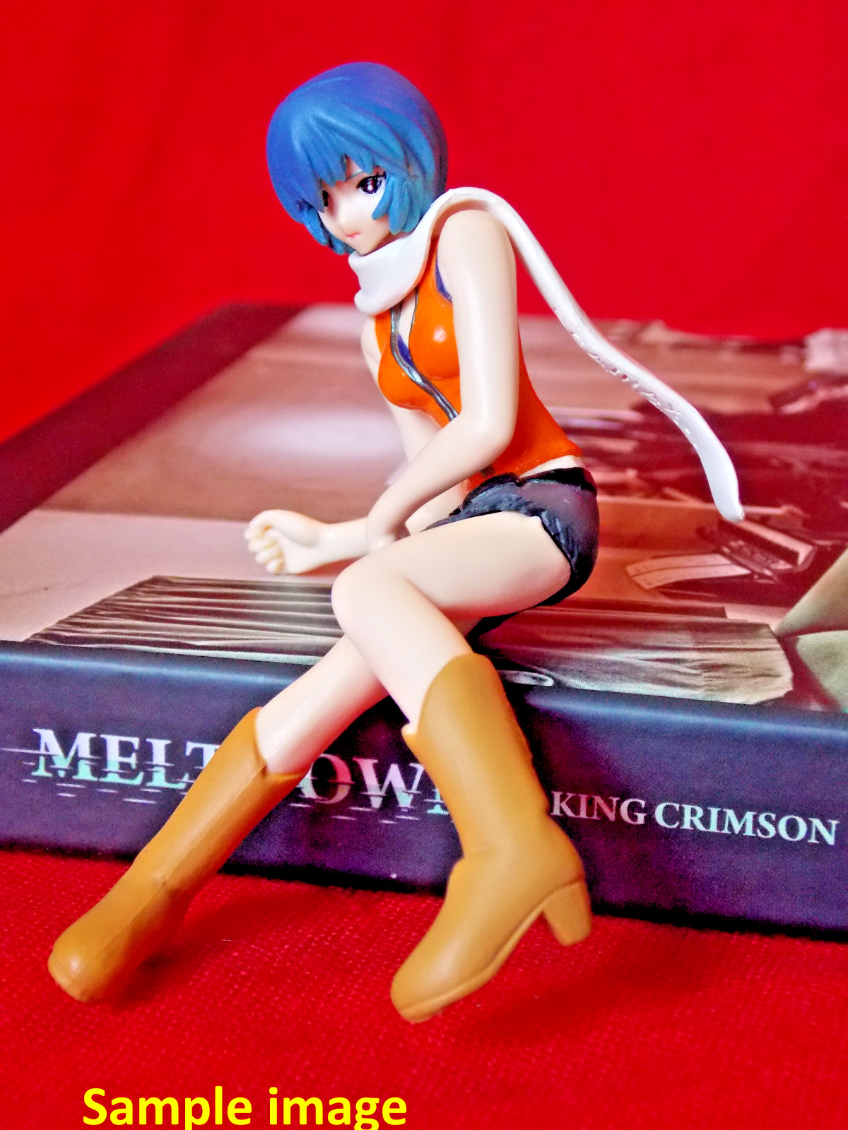 ⭐ NUEVA MINIFIGURA BANDAI REI AYANAMI EVANGELION HGIF LONGITUD 3" 8,5 cm ANIME UK