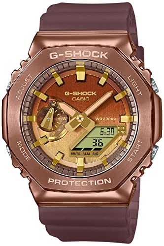 NEW CASIO G-SHOCK CasiOak Metal Brown JDM Watch GM-2100CL-5AJF